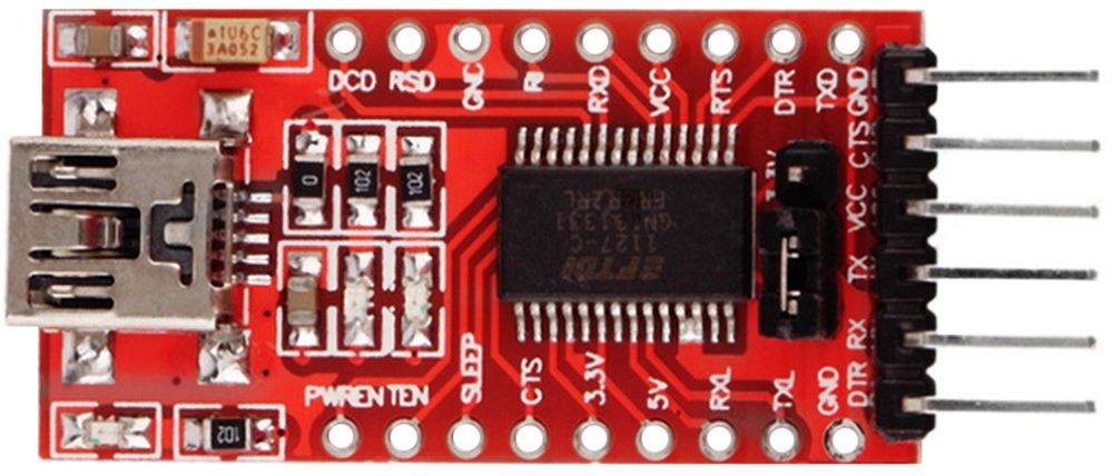KeeYees FTDI FT232RL USB-TTLシリアル変換アダプターモジュール