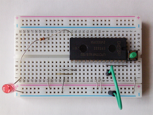 ブレッドボード実装